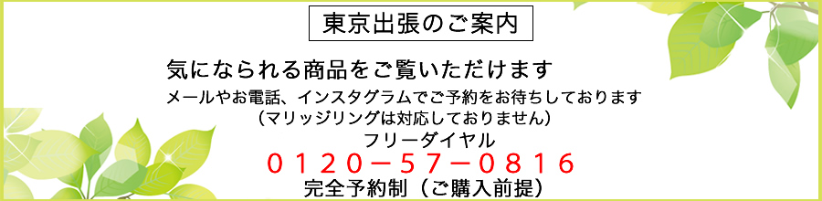 東京出張のご案内