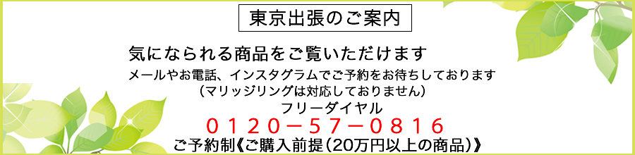 東京出張のご案内